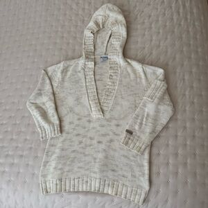 Columbia Heather Ivory Sweater Hoodie